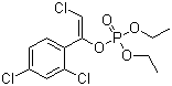 毒虫畏分子结构 (CAS 18708-87-7)