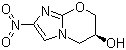 (S)-2-Nitro-6,7-dihydro-5H-imidazo[2,1-b][1,3]oxazin-6-ol molecular structure (CAS 187235-08-1)