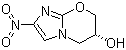 (R)-2-Nitro-6,7-dihydro-5H-imidazo[2,1-b][1,3]oxazin-6-ol molecular structure (CAS 187235-13-8)