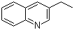 structure of CAS# 1873-54-7, 3-Ethylquinoline