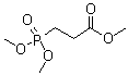 3-膦酰基丙酸三甲酯分子结构 (CAS 18733-15-8)