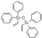 structure of CAS# 18769-05-6, 1,1,3,3-Tetraphenyl-1,3-divinyldisiloxane;1,3-Divinyltetraphenyldisiloxane; Divinyltetraphenyldisiloxane