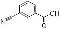 3-Cyanobenzoic acid molecular structure (CAS 1877-72-1)