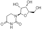 structure of CAS# 18771-50-1, Tetrahydrouridine;3,4,5,6-Tetrahydrouridine; 1-(beta-D-Ribofuranosyl)-4-hydroxytetrahydro-1(1H)-pyrimidinone; NSC 112907