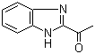 structure of CAS# 18773-95-0, 2-Acetylbenzimidazole;2-Acetyl-1H-benzimidazole