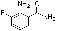 2-Amino-3-fluorobenzamide molecular structure (CAS 187805-54-5)