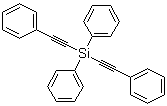 Diphenylbis(phenylethynyl)silane molecular structure (CAS 18784-61-7)