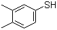 3,4-二甲基苯硫酚分子结构 (CAS 18800-53-8)