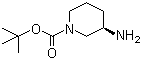 (R)-1-Boc-3-Aminopiperidine molecular structure (CAS 188111-79-7)