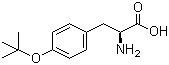 结构式 CAS# 18822-59-8, O-叔丁基-L-酪氨酸