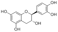 (-)-Catechin molecular structure (CAS 18829-70-4)
