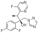 (±)-Voriconazole molecular structure (CAS 188416-29-7)