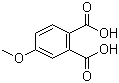 结构式 CAS# 1885-13-8, 4-甲氧基邻苯二甲酸
