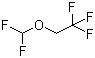 结构式 CAS# 1885-48-9, 二氟甲基 2,2,2-三氟乙基醚
