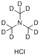 structure of CAS# 18856-86-5, Trimethylamine-d9 hydrochloride;1,1,1-trideuterio-N,N-bis(trideuteriomethyl)methanamine;hydrochloride