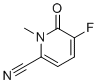 5-Fluoro-1-methyl-6-oxo-1,6-dihydropyridine-2-carbonitrile molecular structure (CAS 1887015-55-5)
