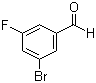 structure of CAS# 188813-02-7, 3-Bromo-5-fluorobenzaldehyde