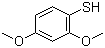 structure of CAS# 18906-37-1, 2,4-Dimethoxythiophenol;2,4-Dimethoxybenzene-1-thiol