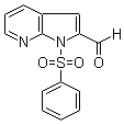结构式 CAS# 189089-91-6, 1-(苯磺酰基)-1H-吡咯并[2,3-b]吡啶-2-甲醛