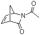 (6R,7S)-2-Acetyl-2-azabicyclo[2.2.1]hept-5-en-3-one molecular structure (CAS 189098-29-1)