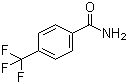 4-三氟甲基苯甲酰胺分子结构 (CAS 1891-90-3)