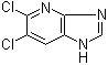 5,6-Dichloro-3H-imidazo[4,5-b]pyridine molecular structure (CAS 189102-97-4)