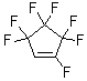 1,3,3,4,4,5,5-Heptafluorocyclopentene molecular structure (CAS 1892-03-1)