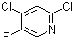 结构式 CAS# 189281-48-9, 2,4-二氯-5-氟吡啶