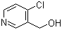 (4-Chloro-3-pyridinyl)methanol molecular structure (CAS 189449-41-0)