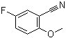 结构式 CAS# 189628-38-4, 5-氟-2-甲氧基苯甲腈
