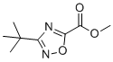 Methyl 3-tert-butyl-1,2,4-oxadiazole-5-carboxylate molecular structure (CAS 1899834-30-0)