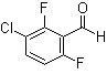 3-Chloro-2,6-difluorobenzaldehyde molecular structure (CAS 190011-87-1)