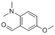 2-(二甲基氨基)-5-甲氧基苯甲醛分子结构 (CAS 190142-96-2)