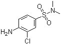 4-Amino-3-chloro-N,N-dimethylbenzenesulfonamide molecular structure (CAS 19021-35-3)
