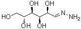 (1E)-D-Glucose hydrazone molecular structure (CAS 190259-02-0)