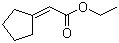 structure of CAS# 1903-22-6, Ethyl cyclopentylideneacetate;Carbethoxymethylenecyclopentane; 2-Cyclopentylideneacetic acid ethyl ester