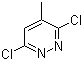 3,6-Dichloro-4-methylpyridazine molecular structure (CAS 19064-64-3)