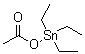 Acetoxytriethylstannane molecular structure (CAS 1907-13-7)
