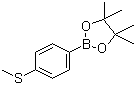 4-Methylthiophenylboronic acid pinacol ester molecular structure (CAS 190788-58-0)