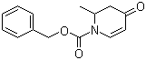 Benzyl 3,4-dihydro-2-methyl-4-oxopyridine-1(2H)-carboxylate molecular structure (CAS 190906-91-3)