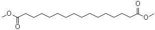 Dimethyl hexadecanedioate molecular structure (CAS 19102-90-0)