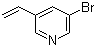 3-Vinyl-5-bromopyridine molecular structure (CAS 191104-26-4)