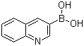 structure of CAS# 191162-39-7, 3-Quinolineboronic acid;3-Quinolinylboronic acid