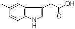 5-Methylindole-3-acetic acid molecular structure (CAS 1912-47-6)