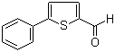 5-Phenyl-2-thiophenecarbaldehyde molecular structure (CAS 19163-21-4)