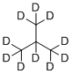 structure of CAS# 19170-96-8, 1,1,1,2,3,3,3-Heptadeuterio-2-(trideuteriomethyl)propane