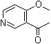 3-Acetyl-4-methoxypyridine molecular structure (CAS 191725-82-3)