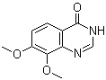 7,8-Dimethoxy-4(3H)-quinazolinone molecular structure (CAS 19178-11-1)