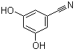 structure of CAS# 19179-36-3, 3,5-Dihydroxybenzonitrile;alpha-Resorcylonitrile; 5-Cyanoresorcinol