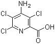 Picloram molecular structure (CAS 1918-02-1)